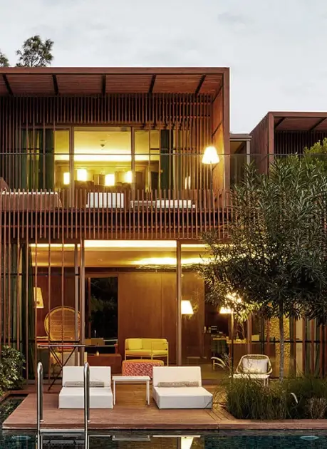 Architecture intérieure — lumière et matières contemporaines