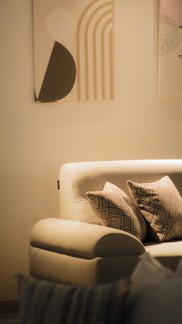 Décoration — palette de matières