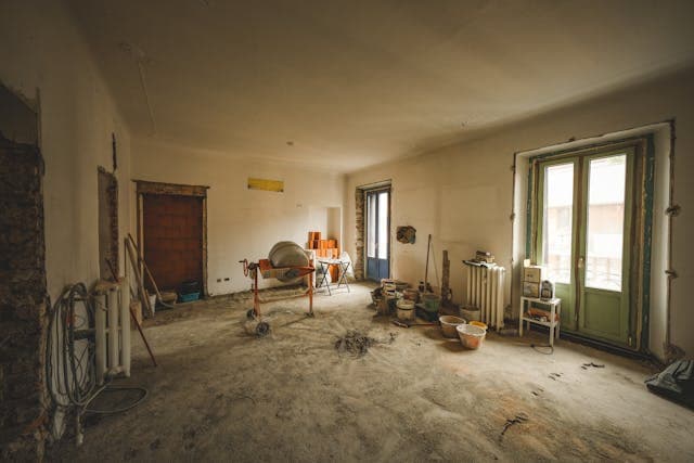 Rénovation — espace repensé
